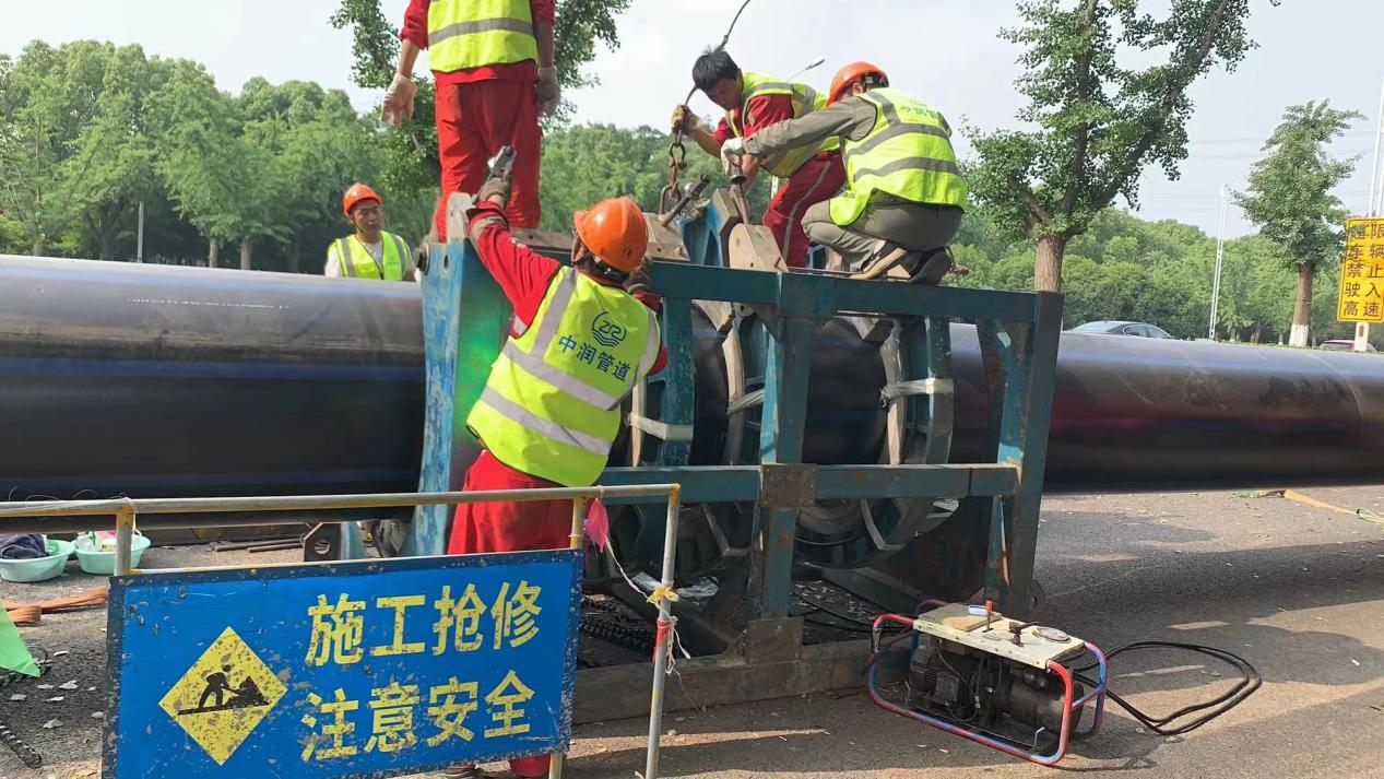 苏州供水管修复 现场实拍 1